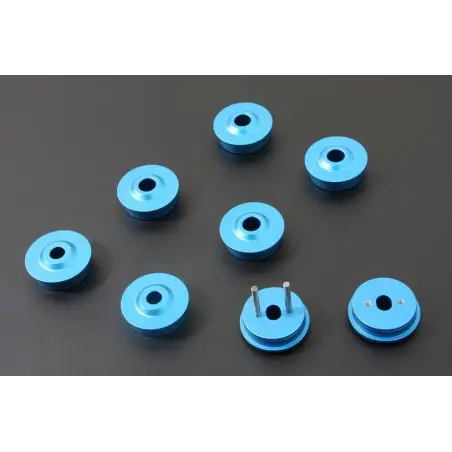 Set bushings add on refuerzo aluminio puente trasero reforzados Hardrace Subaru BRZ & Toyota GT86