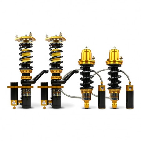 Yellow Speed Racing Advanced Pro Plus 3-Way Circuit Race True Coilovers Audi A3 Quattro 8p 04-12