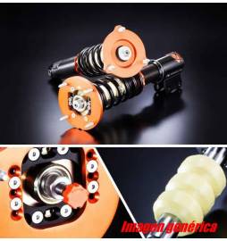 Honda CIVIC ES1/2/3/ET2 Year 00~05 | Tarmac Rally Spec asphalt rally suspensions. K-Sport Coilovers & Big brakes - 2