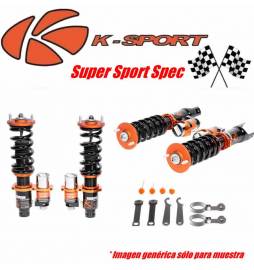 Audi A3 MK2 HATCH 5D 8PA 2WD φ50 mm Año 04~12 | Suspensiones Clubsport Ksport Super Sport 2 way