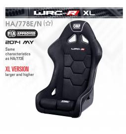 Asiento deportivo baket OMP WRC-R XL Fiberglass  homologado FIA