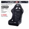 Asiento deportivo baket OMP WRC-R XL Fiberglass  homologado FIA