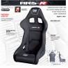 Asiento deportivo baket OMP ARS-R Fiberglass expuesta homologado FIA