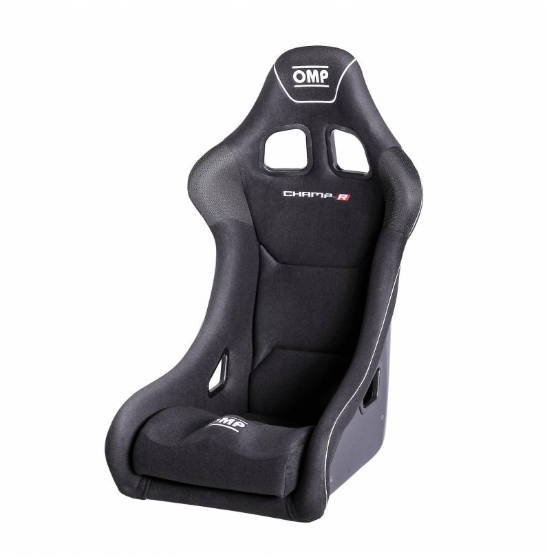 Asiento deportivo baket OMP CHAMP-R Fiberglass expuesta homologado FIA Asiento deportivo baket OMP CHAMP-R Fiberglass expuesta homologado FIA