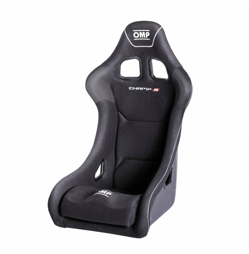 Asiento deportivo baket OMP CHAMP-R Fiberglass expuesta homologado FIA