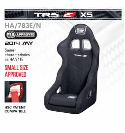 Asiento deportivo baket FIA OMP TRS-E XS chásis tubular