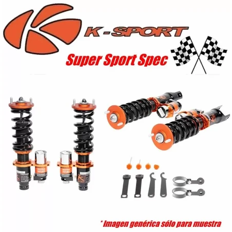 Peugeot 308 SEDAN (T9) Año 13~UP | Suspensiones Clubsport Ksport Super Sport 2 way