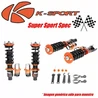 Volkswagen GOLF R φ55 mm (Rear True Coilover) Año 12~UP | Suspensiones Clubsport Ksport Super Sport 2 way