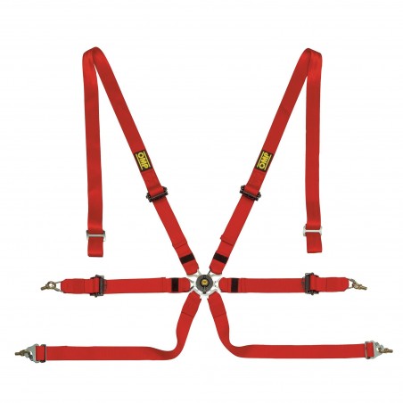 Arnés homologado FIA de 6 puntos OMP 0202B HSL - Berlina Pull Up