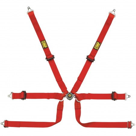 Arnés homologado FIA de 6 puntos OMP 0206b HSL - Formula Pull Up