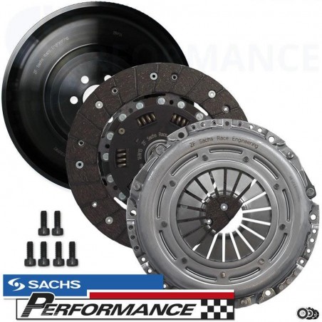 Audi S3 8V Kit embrague Performance Sachs Performance con prensa, disco orgánico con muelles y volante ligero monomasa