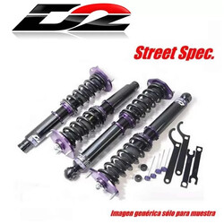 Suspensión roscada D2 Racing Street Seat León 5F 2012-2020