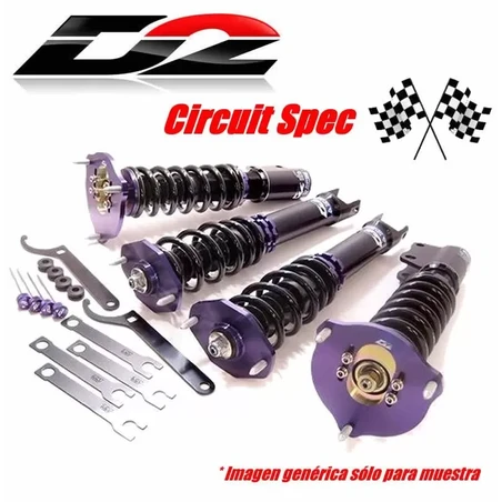 BMW Serie 3 E36  6 Cil. (Rear True Coilover) Año 90~98 | Suspensiones para Track D2 Racing Circuit Spec.