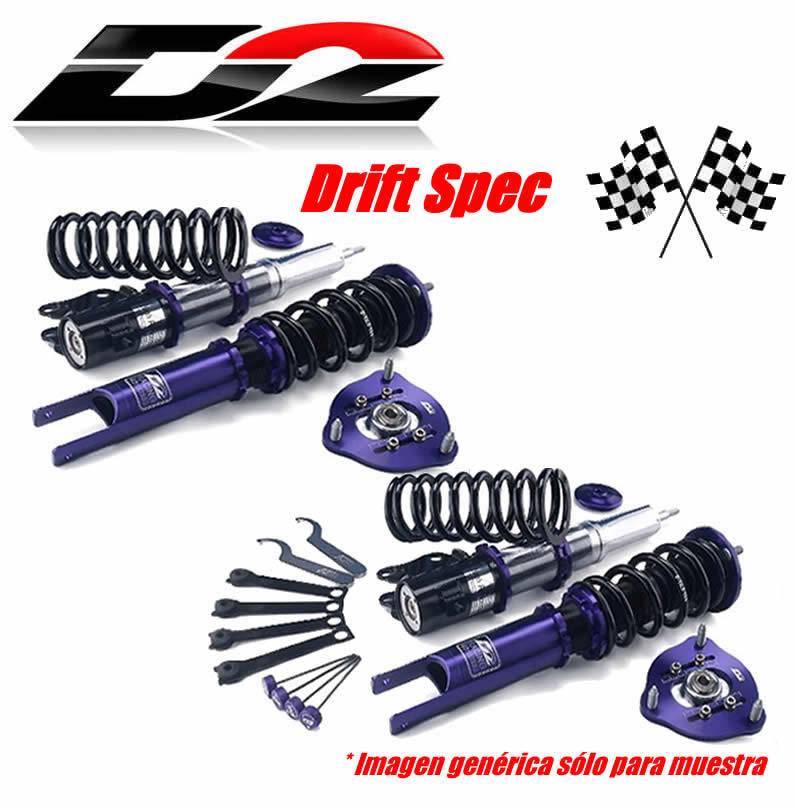 Infinity G35/G37/G37 COUPE Rr FORK (Rear True Coilover) Año 06~14 | Suspensiones Monotube Inverted D2 Racing Drift Spec