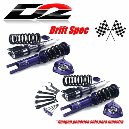 Subaru IMPREZA GE/GH/GR/GB (TYPE 1) Año 07~13 | Suspensiones Competition D2 Racing PRO DRIFT Racing 3 way
