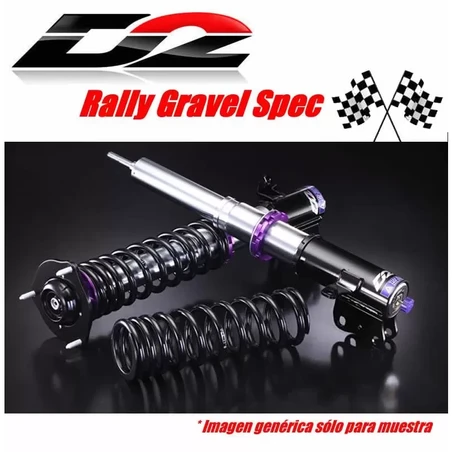 Mitsubishi EVO7-9 Año 02~08 | Suspensiones Competition D2 Racing PRO Racing Gravel 3 way