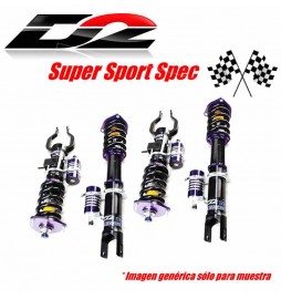 BMW Serie 3 E30 6 Cil. OE ?45 (Frt Welding Rear True Coilover) Año 82~92 | Suspensiones Clubsport D2 Racing Super Sport 2 way