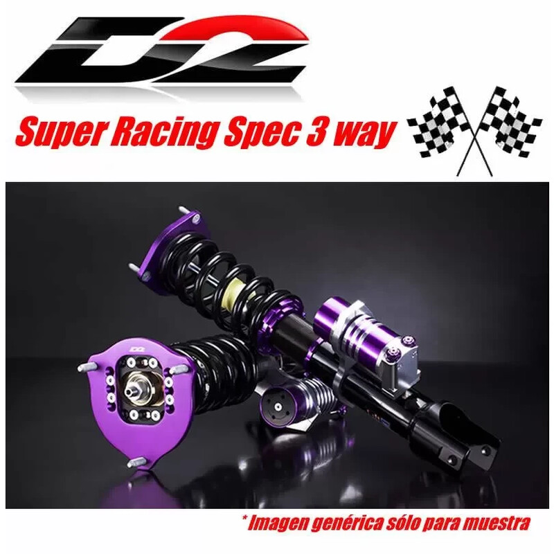 Suspensión roscada D2 Racing Super Racing Nissan 350Z Z33 2002-2008