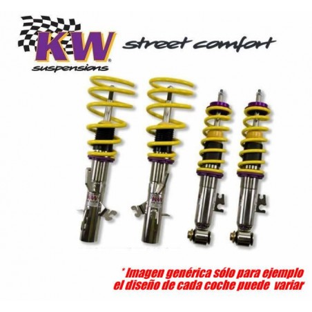 BMW 7-series (F01) except 760i; 2WD without cancellation kit año: 10/08-12/15 | Set Suspensiones KW Street Comfort
