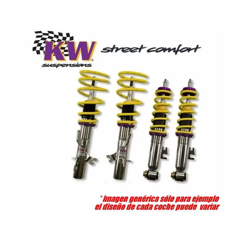 Skoda Superb III Mod.2016 (3T) con EDC kit cancelador año: 06/15- | Set Suspensiones KW Street Comfort
