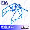 Audi S1 Quattro Barras antivuelco FIA AST Rollcages Motorsport type WELD IN 8 points variante V3 AST Roll Cages - 2