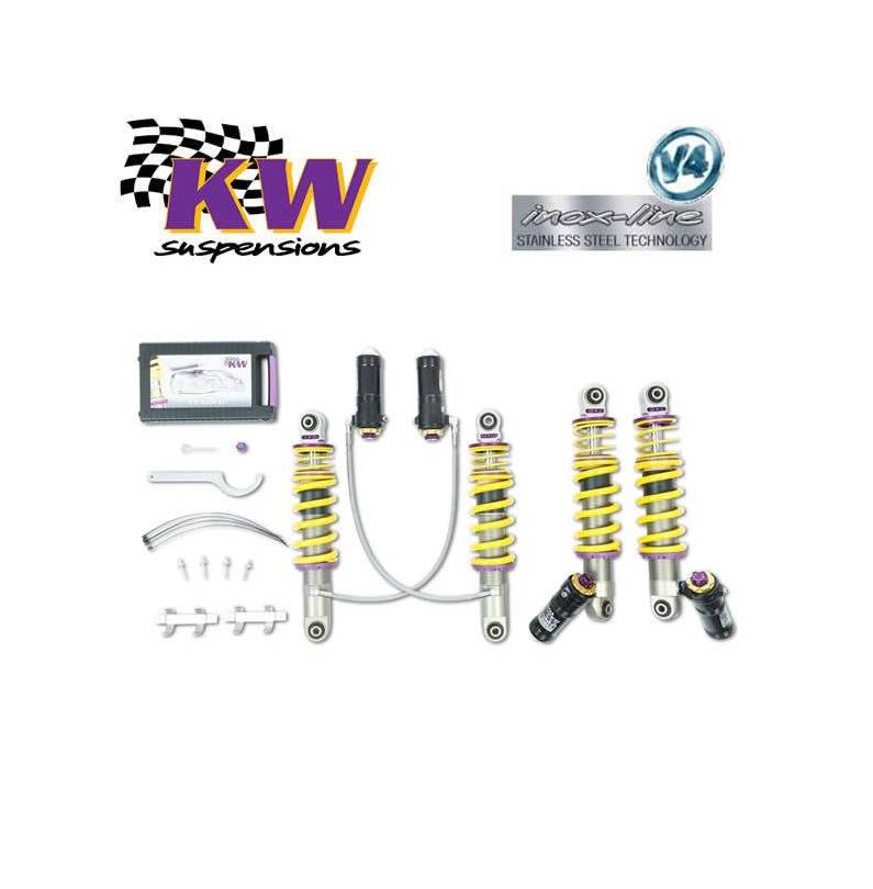 BMW M5 (F90) con kit cancelación año: 03/18- | Set Suspensiones coilover KW Variante V4 BMW M5 (F90) con kit cancelación año: 03/18- | Set Suspensiones coilover KW Variante V4