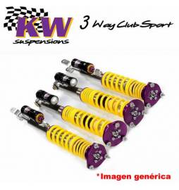 VW Golf VI (1K) con EDC kit cancelador año: 10/08- | Set Suspensiones coilover KW Variante Clubsport 3 way
