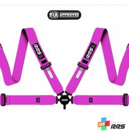 Arnés homologado FIA de 4 puntos RRS EVO 4 (colores personalizados)