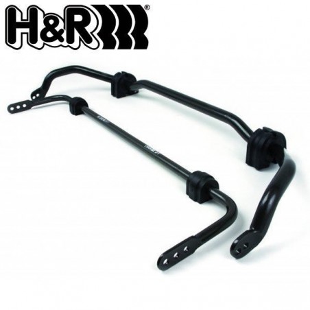 BMW Serie 1 F20 6 cil. Inc. M135 & Serie 2 F22 M235i/240iKit barras estabilizadoras H&R 28 mm delt. + 20 mm tras.