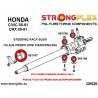 Audi A3 03-13 8P | Golf V / VI (GTI & R32) | Leon 05-12 | Scirocco III 08- | Strongflex 226168A: Rear suspension bush kit SPORT