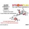 Audi A3 03-13 8P | Golf V / VI (GTI & R32) | Leon 05-12 | Scirocco III 08- | Strongflex 226168B: Rear suspension bush kit