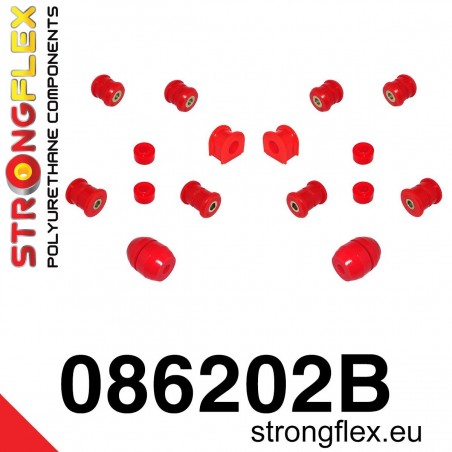 Audi A3 03-13 8P | Golf V / VI (GTI & R32) | Leon 05-12 | Scirocco III 08- | Strongflex 226174B: Full suspension bush kit