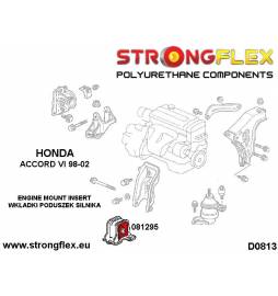 Audi A3 S3 8P TT 8J, Golf V/VI (GTI/R32) Leon 1P , Scirocco III , Tiguan I, Strongflex 226167A: Front suspension bush kit Strong