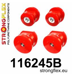 Audi A6 C6 04-11 Quattro and All Road Strongflex 026214A: Rear subframe bush kit Strongflex - 2