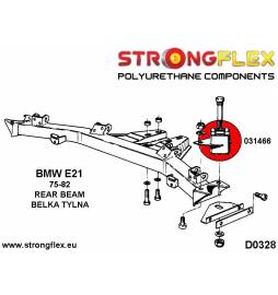 Audi A3 96-03 8L  Golf IV R32  Leon 1 M  96-04  S3 99-03  TT 8N (ALL 4X4) Strongflex 226121B: Full suspension bush kit Strongfle