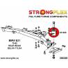 Audi Golf IV R32 | Leon 2WD 99-05 | Leon 4x4 99-05 | S3 99-03 | TT 8N Strongflex 226086A: Front suspension bush kit SPORT