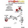 Audi Golf IV R32 | Leon 2WD 99-05 S3 99-03 | TT 8N FWD y Quattro | Strongflex 226086A: Front suspension bush kit SPORT Strongfle