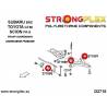 Audi A3 96-03 8L FWD & 4WD | Golf IV | Leon 2WD 99-05 | Octavia I 96-04 | Strongflex 226018A: Front suspension bush kit SPORT St