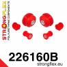 Audi A3 & S3 96-03 8L | Golf IV R32 | Leon 1M | Octavia I | TT 8N | (ALL 4WD) Strongflex 226121A: Full suspension bush kit SPORT