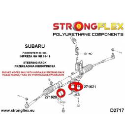 BMW E21 75-82 |  Strongflex 036098B: Full suspension bush kit Strongflex - 3