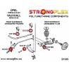 BMW E30 82-91 |  Strongflex 036103A: Full suspension bush kit SPORT Strongflex - 5