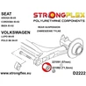 BMW E30 82-91 |  Strongflex 036103A: Full suspension bush kit SPORT Strongflex - 6