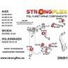 BMW Z3 94-02 |  Strongflex 036110B: Full suspension bush kit Strongflex - 2