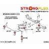 BMW E46 All models| E85 02-08 | E86 02-08 | X3 E83 03-10 | Z4 E89 inc. M  Strongflex 036119A: Rear beam mounting bush kit SPORT 