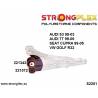 BMW E46 All models E85 02-08 | E86 02-08 | X3 E83 03-10 | Z4 E89 | Z4 M E85/E86 | Strongflex 036119B: Rear beam mounting bushes 