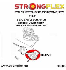 BMW E39 Sedan 95-03 |  Strongflex 036233A: Full suspension bush kit E39 Sedan SPORT Strongflex - 3