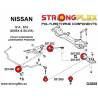 BMW E81 E82 E87 E88 04-11 | E90 E91 E92 E93 05-11 |  Strongflex 036215A: Full suspension bush kit SPORT Strongflex - 6
