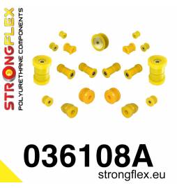 BMW E36 | E36 M3 |  Strongflex 036047B: Front & rear suspension bush kit Strongflex - 3