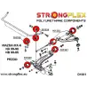 BMW E36 | E36 M3 |  Strongflex 036046B: Rear suspension bush kit
