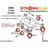 BMW E32 86-94 | E34 88-97 |  Strongflex 036173B: Full suspension bush kit